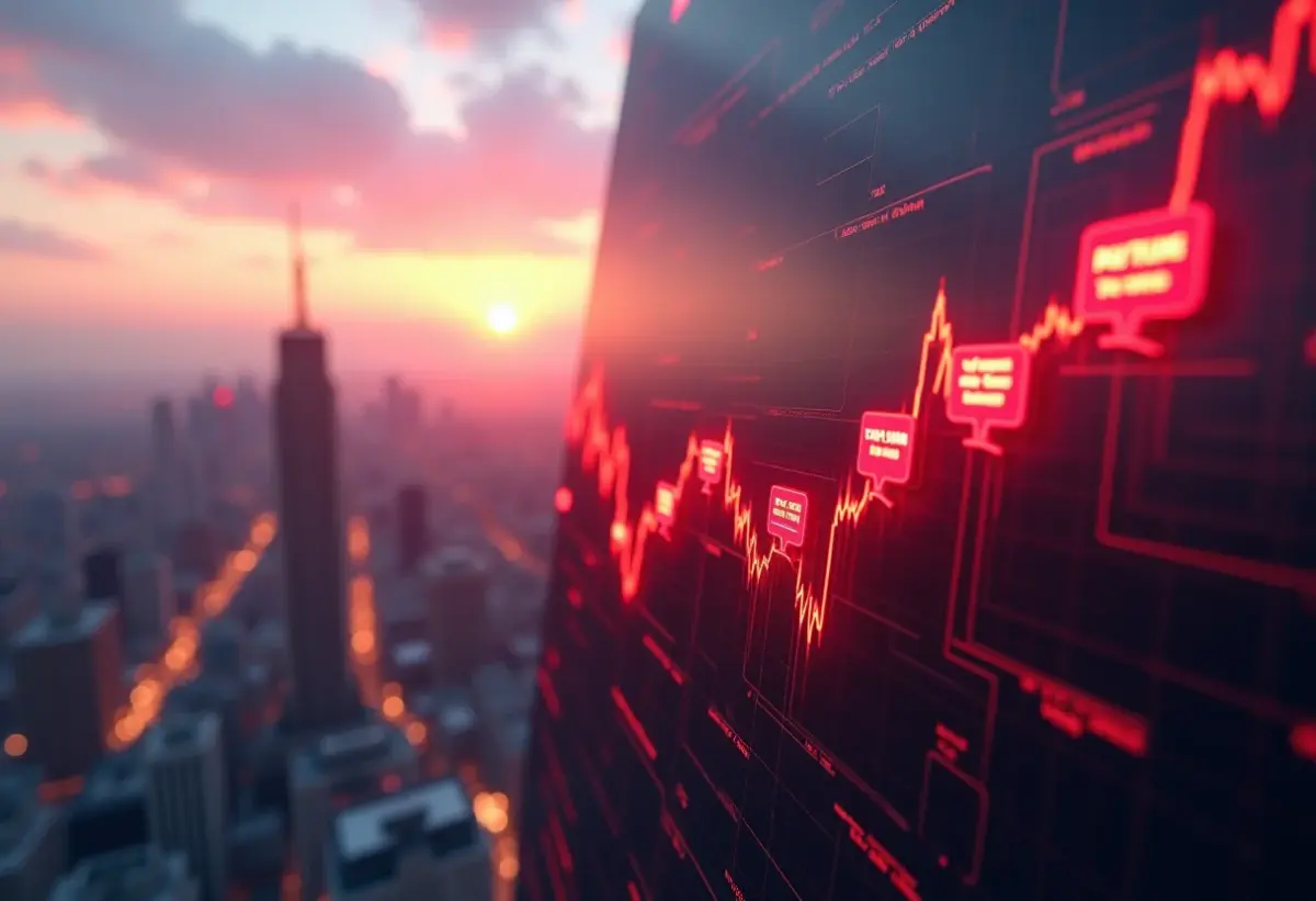 Investimentos: fuja destes 5 erros que os livros não te contam Gráfico abstrato representando erros em investimentos