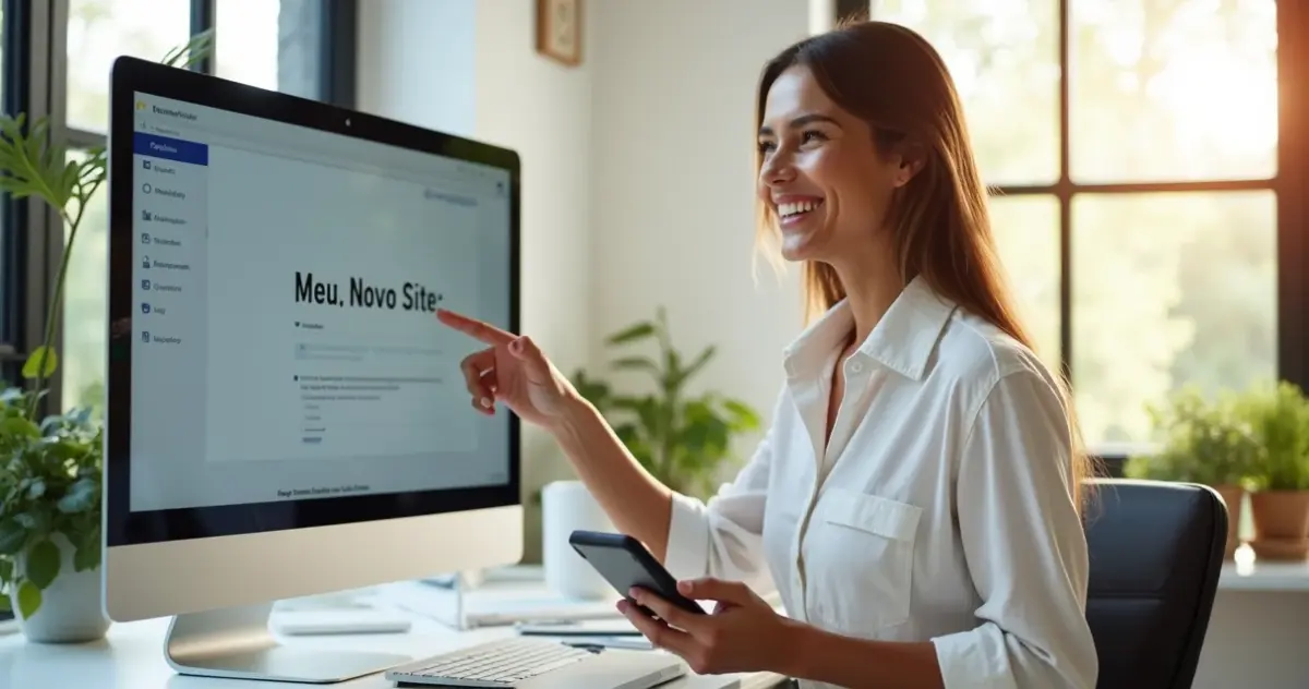 Como fazer site gratuito em 2026: sem código e em poucas horas