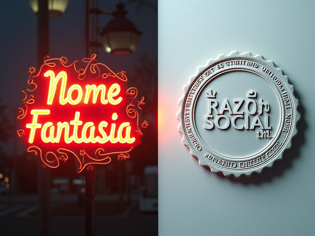Nome Fantasia vs Razão Social: Entenda a Diferença na Prática