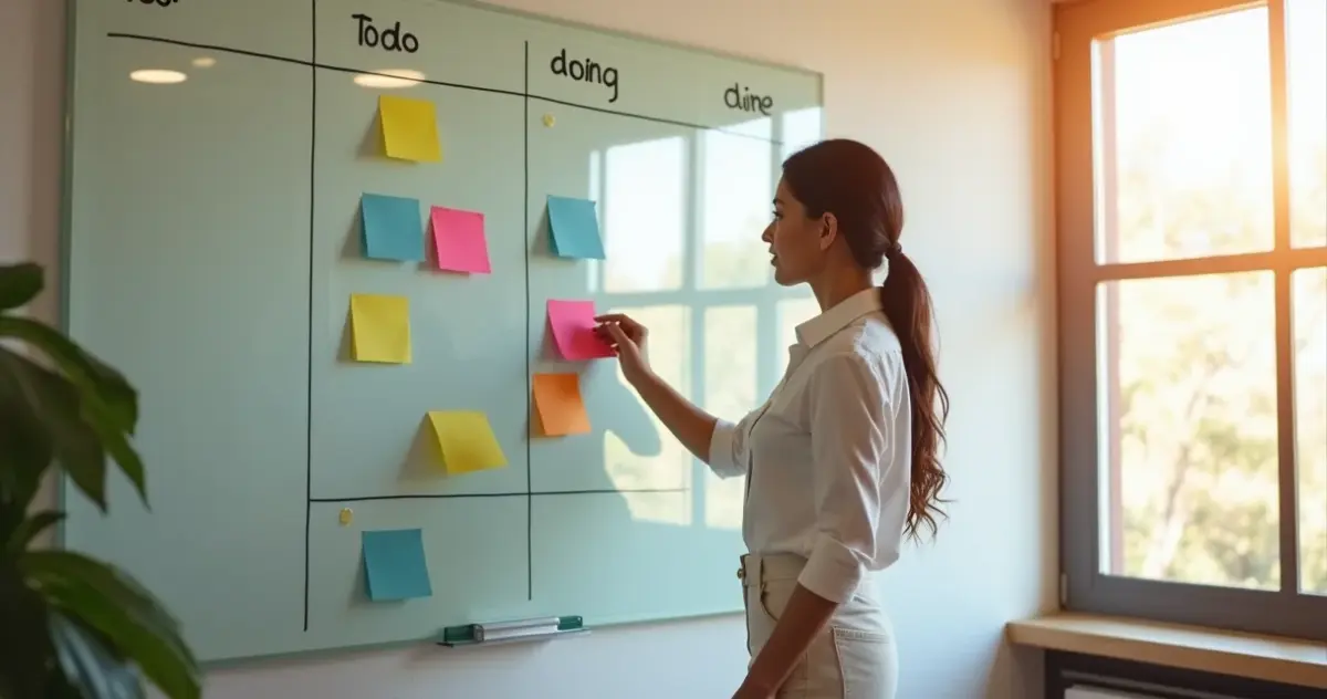 Kanban: Transforme caos em produtividade organizada em 7 dias