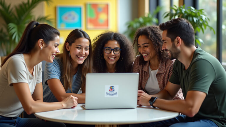 Empreendedores brasileiros usando o site oficial do MEI com segurança e gratidão.